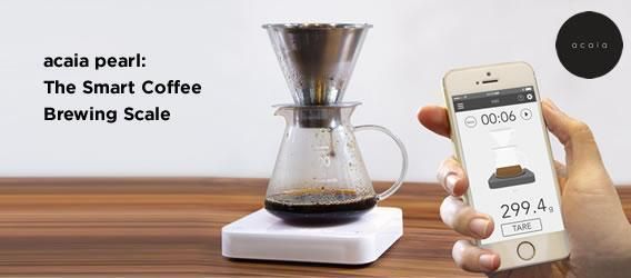 Ваги для кави Acaia Pearl White з таймером для кав'ярні електронні професійні білі AP007 фото