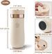 Френч-пресс-термокружка вакуумная Icafilas Thermal Travel Mug 320 мл для чая и кофе с металлической колбой FA2316 фото 6