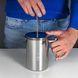 Капучінатор Bialetti Cappuccinatore Induction, ручний спінювач молока і вершків для капучино, 6 чашок, 330 мл 3990 фото 2