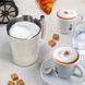 Капучінатор Bialetti Cappuccinatore Induction, ручний спінювач молока і вершків для капучино, 6 чашок, 330 мл 3990 фото 4