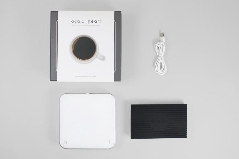 Ваги для кави Acaia Pearl White з таймером для кав'ярні електронні професійні білі AP007 фото