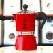 Гейзерна кавоварка Bialetti Rainbow Red  на три чашки 130 мл із алюмінію 0009014/C фото 3