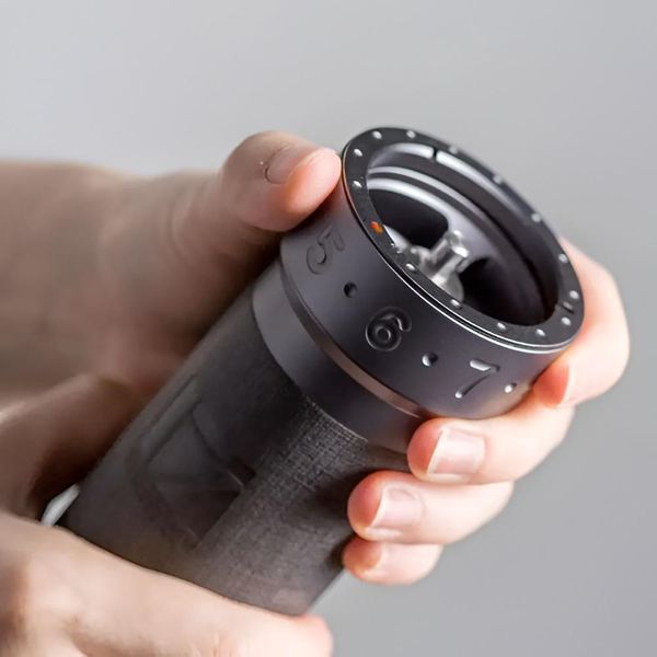 Ручна кавомолка 1Zpresso ZP6 Special Iron Gray зі сталевими жорнами  1Z-ZP6S-IG фото