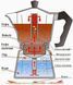 Гейзерная кофеварка Bialetti La Mokina на одну чашку, 40 мл 5790 фото 3