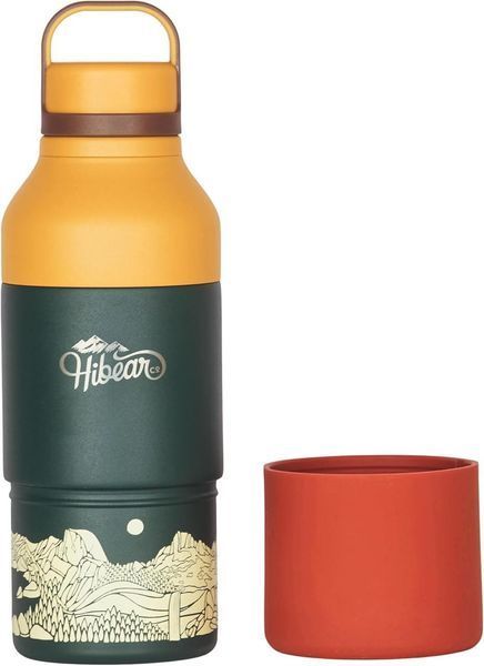 Кофеварка бутылка пуровер Hibear 900 мл для приготовления кофе на природе и путешествии 70323620 фото