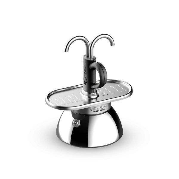 Гейзерна кавоварка Bialetti Induction Mini Black, 90 мл 0007310 фото