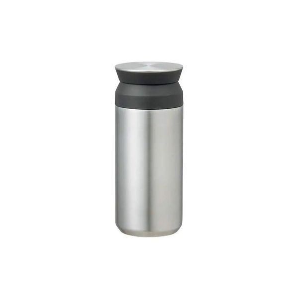 Термос Kinto Travel Tumbler 500 мл, для кави Silver, з кришкою, металева термокружка з нержавіючої колбою 20948 фото