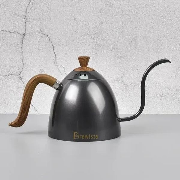 Чайник для фильтр кофе Brewista Artisan, Черный, 700 мл, с длинным тонким носиком, для бариста 15817 фото