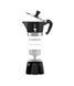 Гейзерна кавоварка Bialetti Moka Express Чорна 130 мл на три порції алюмінієва мока 0004952/NP фото 3