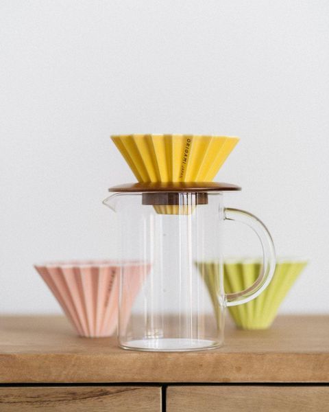 Пуровер порцеляновий Origami Dripper M Green Зелений, 99301067 99301067 фото