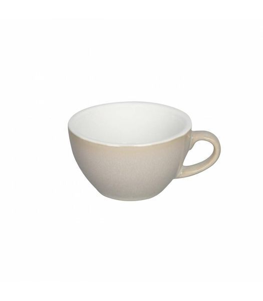 Чашка і блюдце для капучіно Loveramics Egg Cappuccino Cup & Saucer, 200 мл, Ivory C088-119BIV фото