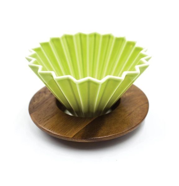 Пуровер порцеляновий Origami Dripper M Green Зелений, 99301067 99301067 фото