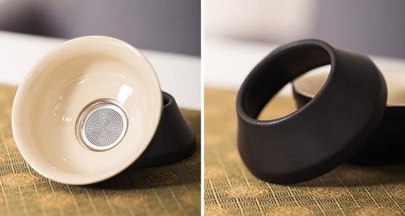 Китайський чайний сервіз 13 предметів для чайної церемонії для 6 персон, керамічний 1079 фото
