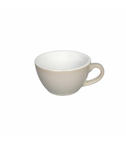 Чашка і блюдце для кави з молоком Loveramics Egg Flat White, 150 мл, Ivory C088-126BIV фото
