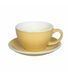 Чашка і блюдце для латте Loveramics Egg Cafe Latte Cup & Saucer, 300 мл, Butter Cup C088-109BBC фото 1