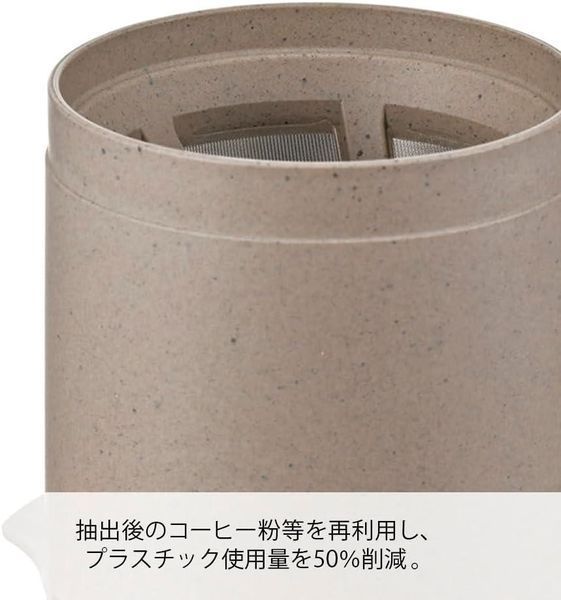 Пуровер Hario 01 Cafeor Dripper Metal Mesh Filter Baton Eco, 200 мл BT-CFOD-01 фото