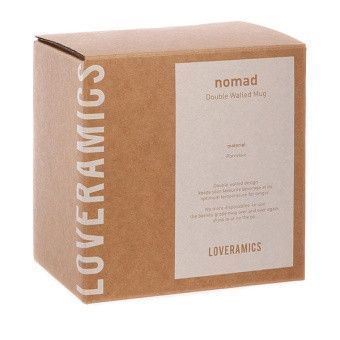 Керамічна чашка Loveramics Nomad Ягідне, з подвійною стінкою, 250 мл, з кришкою, для чаю та кави C111-15ABE фото