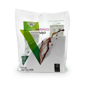 Фильтры Hario для пуровера V60 02 белые&nbsp;100 шт VCF-02-100W фото