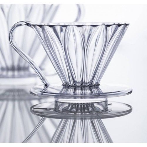 Пуровер Cafec Plastic Cone-Shaped Flower Dripper Cup4 PFD-4 фото