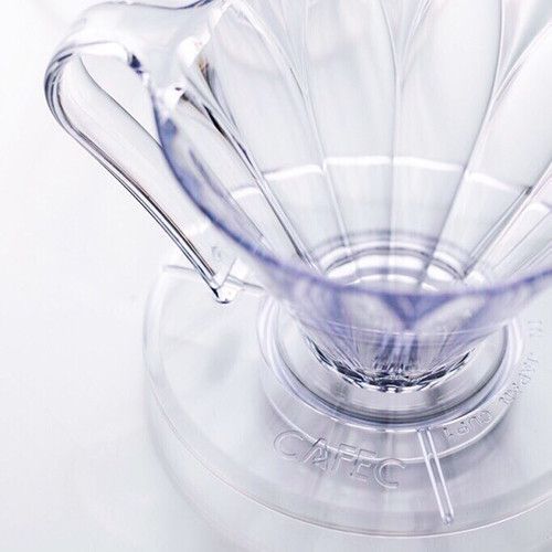 Пуровер Cafec Plastic Cone-Shaped Flower Dripper Cup4 PFD-4 фото