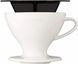 Пуровер воронка v60 02 Hario для приготовления фильтр кофе, с многоразовым фильтром, керамика, Белый, 400 мл PDC-02-W фото 1