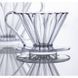 Пуровер Cafec Plastic Cone-Shaped Flower Dripper Cup4 PFD-4 фото 2