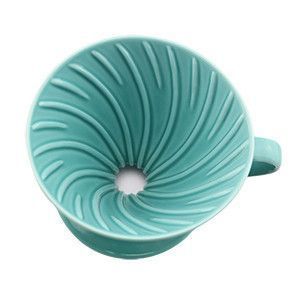Керамічна воронка Hario V60 02 Turquoise для кави, Бірюзова, 400 мл 3VDC-02-TQ-UEX фото