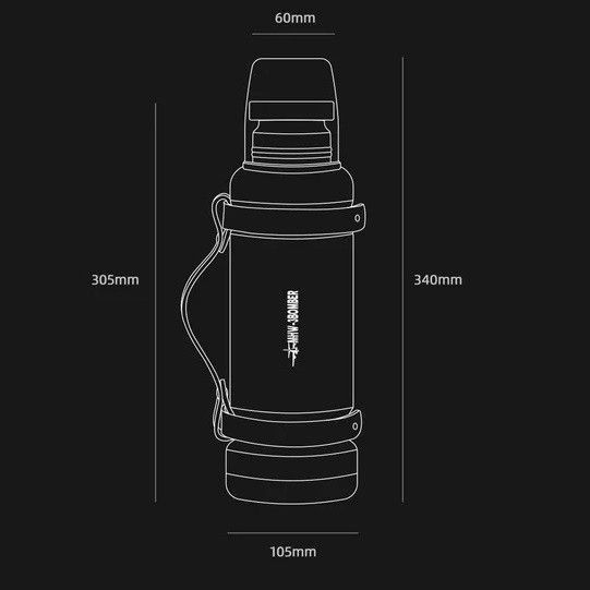 Термос MHW-3BOMBER Outdoor Thermos 1.2 л TK5933 фото