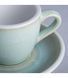 Чашка и блюдце для латте Loveramics Egg Caf&eacute; Latte Cup & Saucer, 300 мл, Basil C088-110BBI фото 3