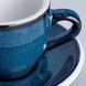 Чашка и блюдце для латте Loveramics Egg Caf&eacute; Latte Cup & Saucer, Night Sky, 300 мл C088-09BLE фото 2