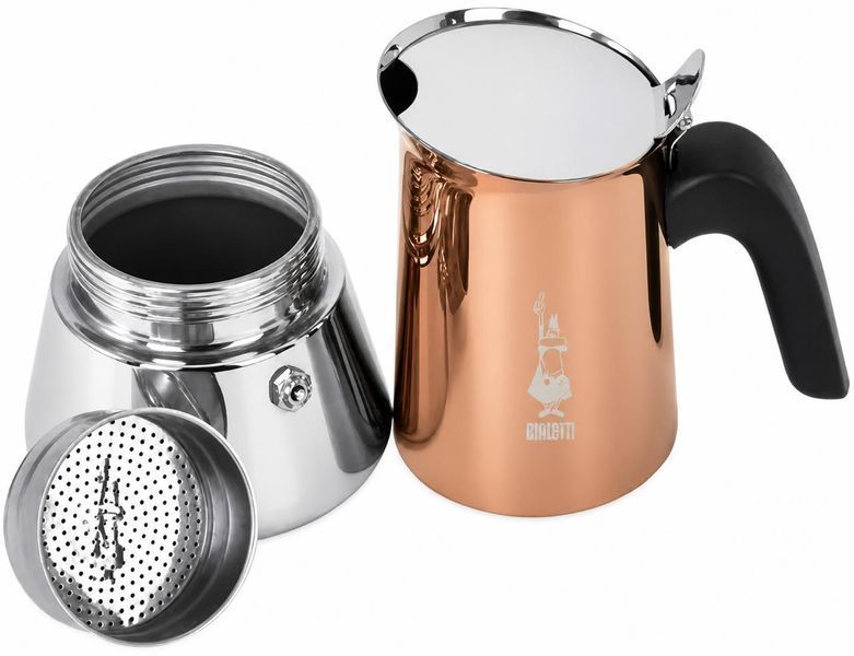 Гейзерная кофеварка Bialetti Venus NEW Rame 4 чашки 170 мл 0007284/CN фото