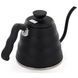Чайник для фильтр кофе Hario V60 Buono VKB-120MB для варки фильтр кофе Черный из нержавеющей стали Черный VKB-120MB фото 3