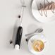 Міксер Milk Frother для молока, електричний, побутовий, для капучино і лате, портативний, Бежевий 1501BW фото