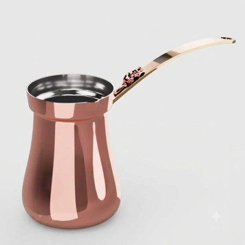 Турка для кави мідна ZH Luwak 170 мл Класична lwkk-170 фото