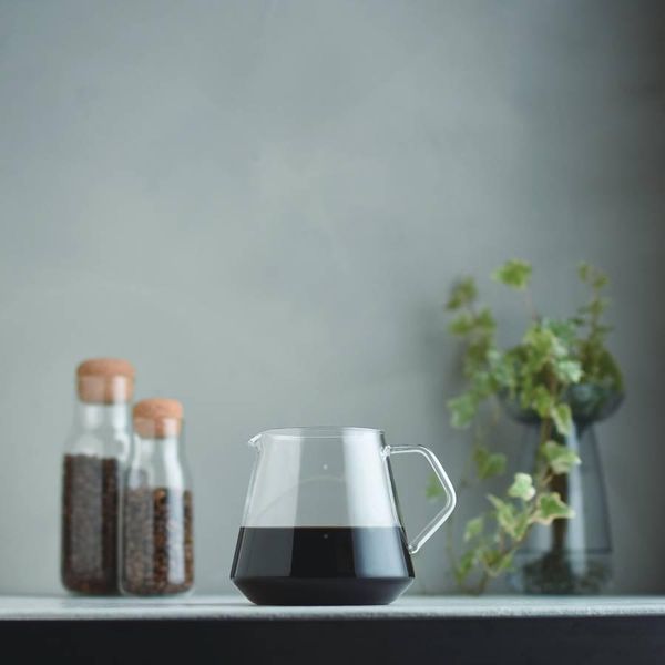 Кувшин для заварювання кави v60 Kinto Coffee Server з носиком скляний 300 мл з ручкою сервірувальний 15870 фото