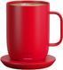 Чашка з підігрівом Ember Smart Mug 2, 295 мл розумний смарт кружка з контролем температури Чорний, з індикатором Червоний B0BHBTQB3X фото