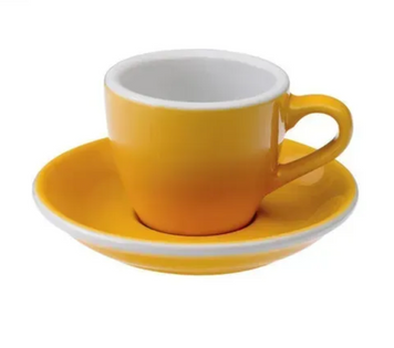 Чашка і блюдце під еспресо Loveramics Egg Yellow (80 мл) C088-47BYE фото