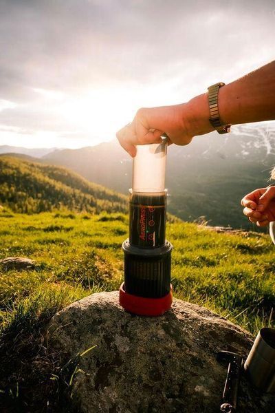Кавоварка Аеропрес для заварювання фільтр кави Aeropress GO 10F11 фото