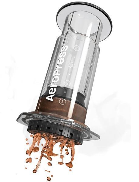 Аеропрес для заварювання фільтр кави ручна кавоварка Aeropress Inc. (Оригінал, США) 85R11 фото
