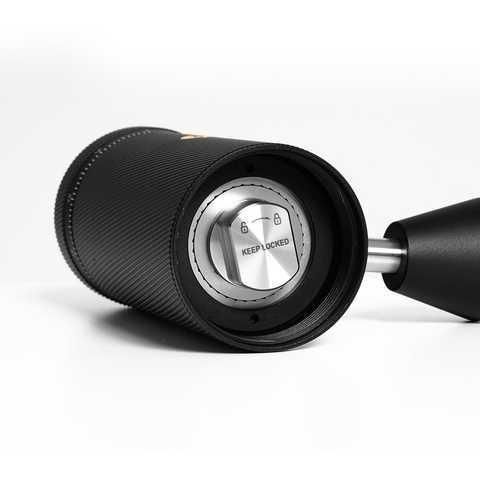 Ручная кофемолка Timemore Chestnut S3 Grinder регулировкой уровня помола, с коническими стальными жерновами, а S3-Matt Black фото
