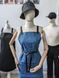 Фартух джинсовий для бариста Muffin Jeans з кишенями для барменів робочий з ременями для офіціанта VT1150 фото 9
