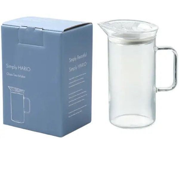 Японський чайний заварник Hario Glass Tea Maker S-GTM-40-T, 400 мл з ситечком S-GTM-40-T фото