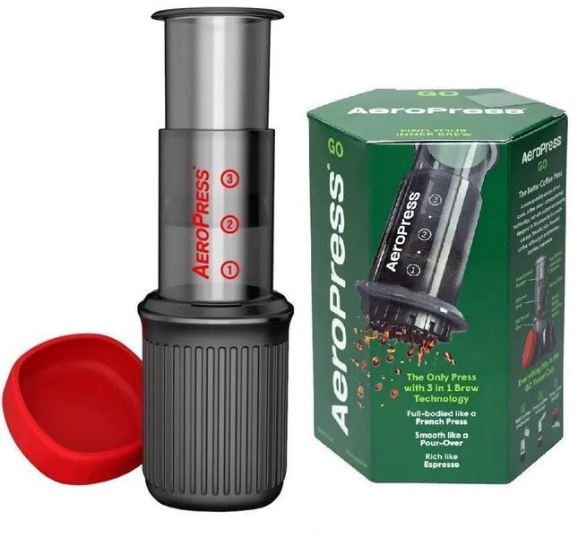Кавоварка Аеропрес для заварювання фільтр кави Aeropress GO 10F11 фото
