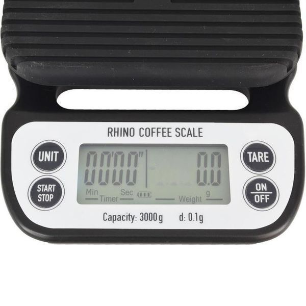 Ваги для приготування кави Rhino Coffee Gear з таймером RCGBREW3KG фото