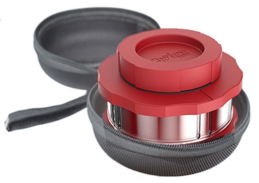 Компактная ручная кофеварка Cafflano Compact, Красная P100-RDEU фото