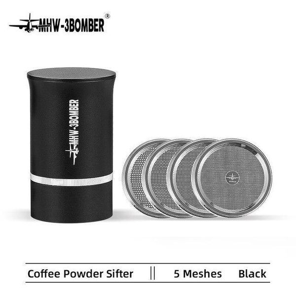 Набор Kruve Sifter MHW-3BOMBER калибровочные сита 5 в 1 для кофе, черный PS5361B фото