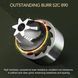 Ручная кофемолка Timemore Chestnut S3 Grinder с регулировкой уровня помола с коническими стальными жернова S3-Olive Green фото 5