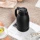 Термос для чая нержавеющая сталь Zojirushi SH-HS19C с кнопкой 1900 мл матовый Черный 1113 фото 3