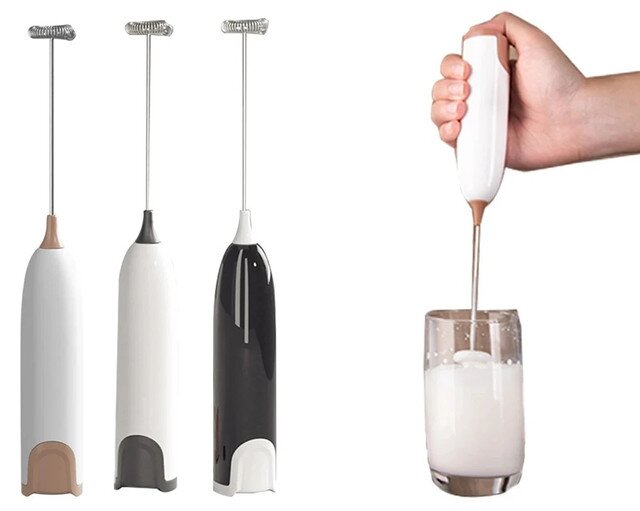 Капучинатор Milk Frother єлектрический для молока Белий
